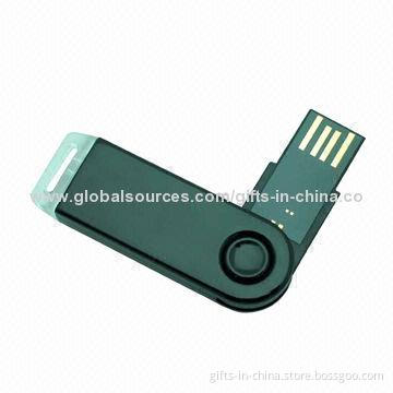 Swivel USB Memory with Full Capacity of 32MB to 32GB, PayPal Payment Accepted, Free Samples